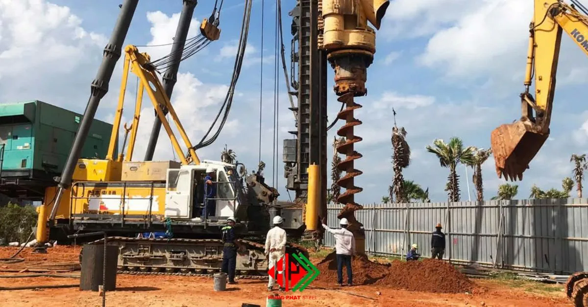 Máy khoan cọc nhồi