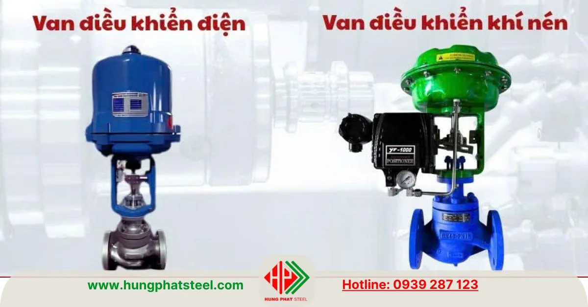 Một số loại van điều khiển (Control Valve)