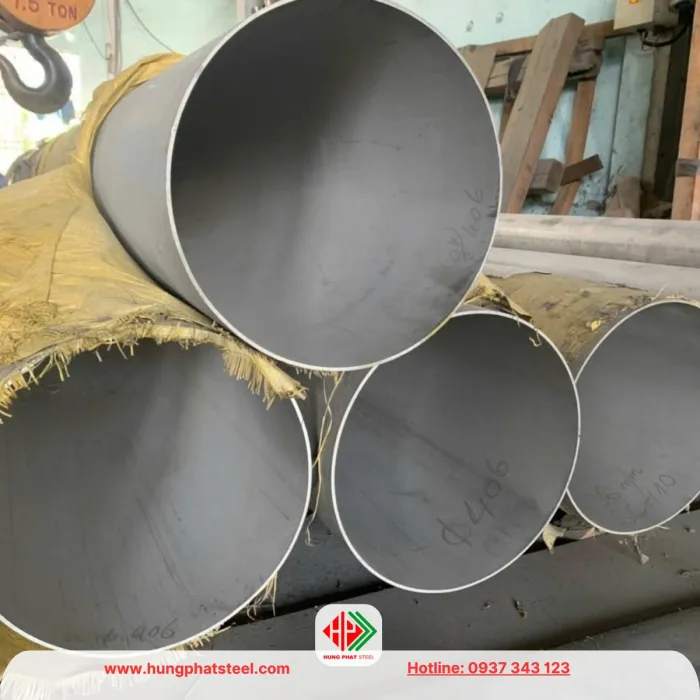 Ống INOX đúc phi 406 SCH10