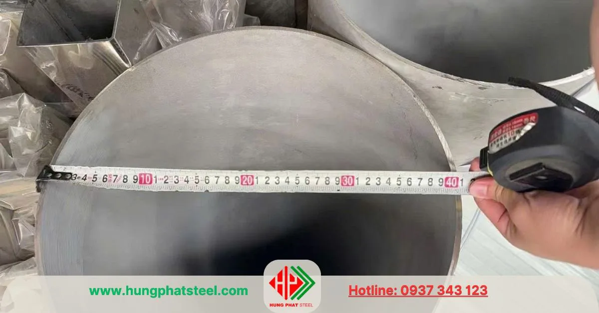 Ống inox phi 406 DN400