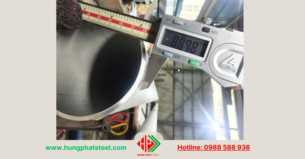 Ống inox phi 90 DN80