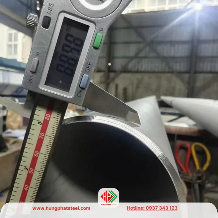 Ống inox phi 90 DN80