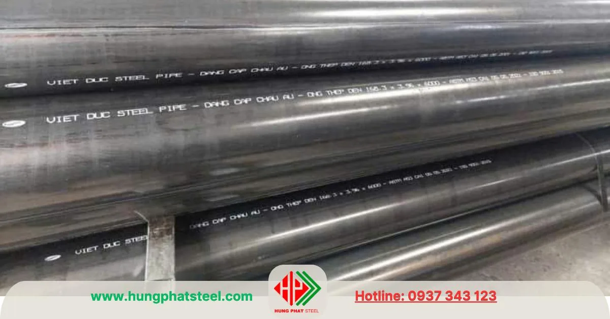 Ống thép đen Việt Đức