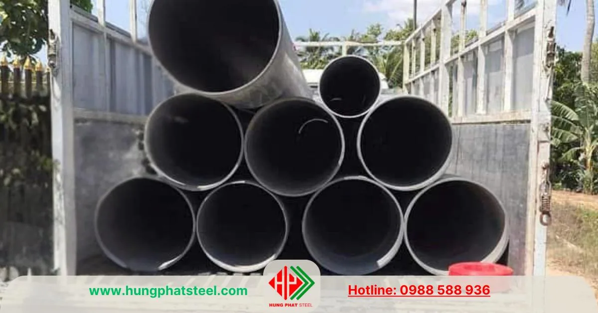 Ống thép đen phi 325 DN300