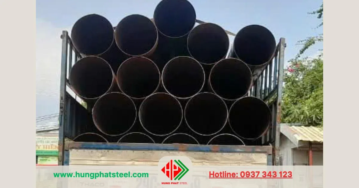 Ống thép đen phi 457 (DN450)