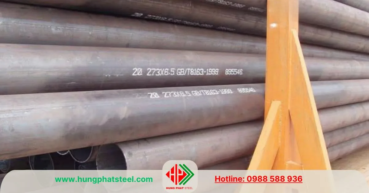 Ống thép đúc trần không phủ sơn