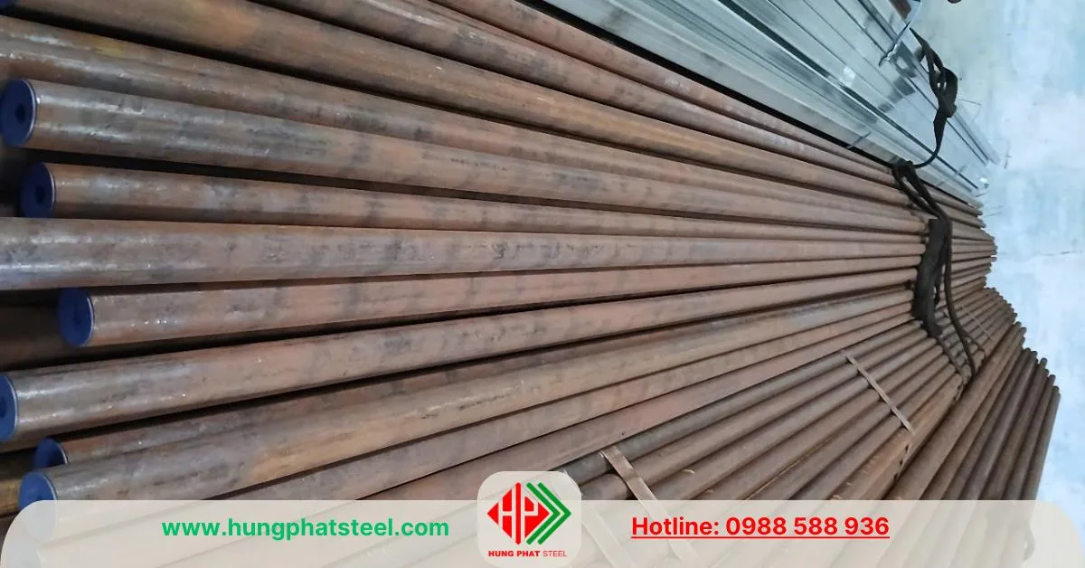 Ống thép đúc trần không phủ sơn