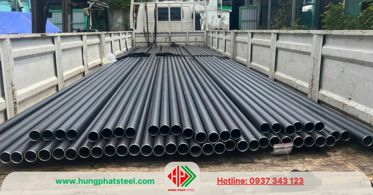 Ống thép hàn đen phi 49 dày 3ly