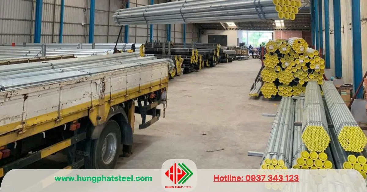 Ống thép mạ kẽm SeAH