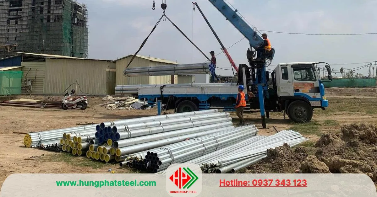 Ống thép mạ kẽm SeAH