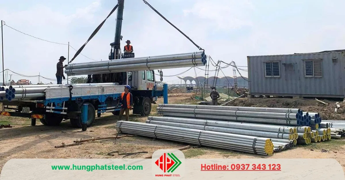 Ống thép mạ kẽm SeAH