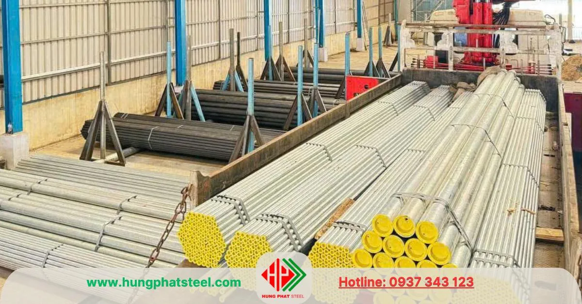 Ống thép mạ kẽm SeAH