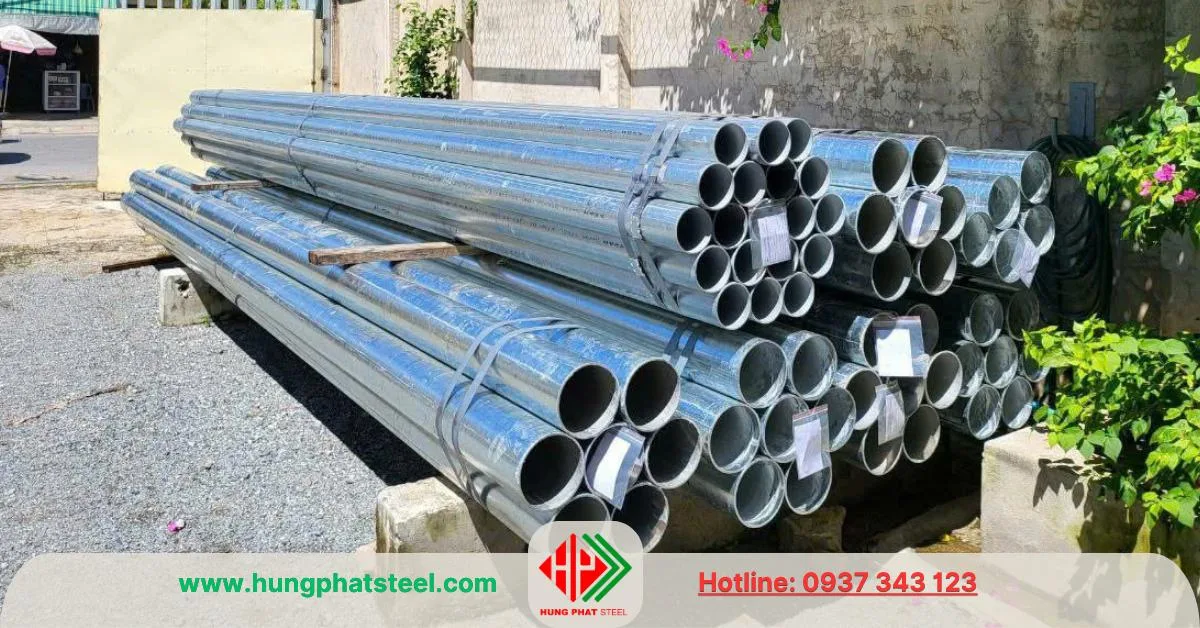 Ống thép mạ kẽm SeAH