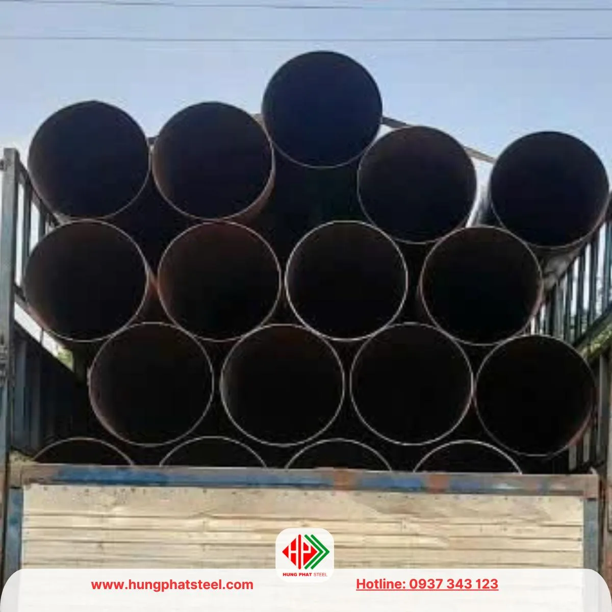 Ống thép mạ kẽm phi 457 (DN450)