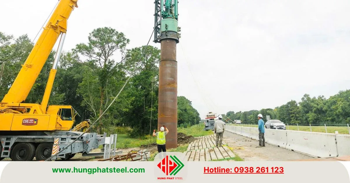 Ống vách (Casing) trong thi công cọc khoan nhồi