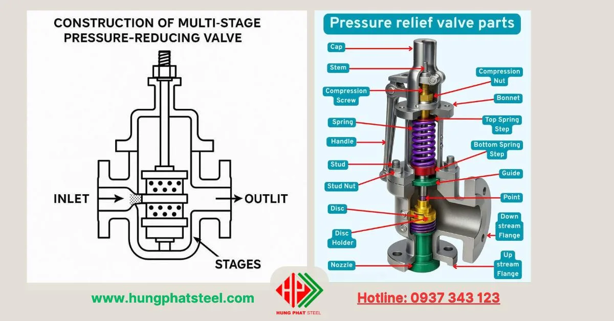 Reducing Valve - Relief Valve