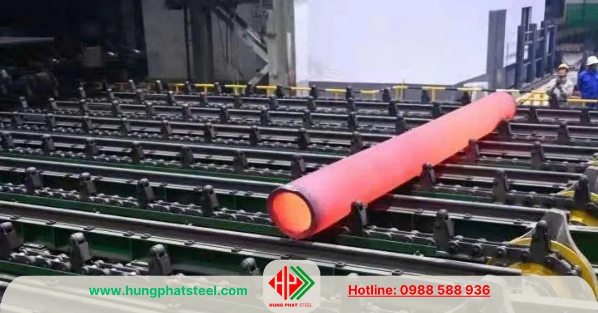 Sản xuất ống thép đúc phi 406 DN400