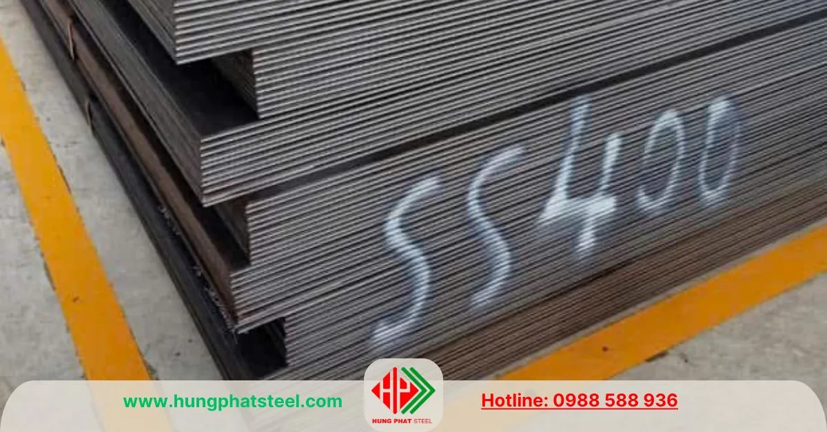 Sắt tấm mác SS400