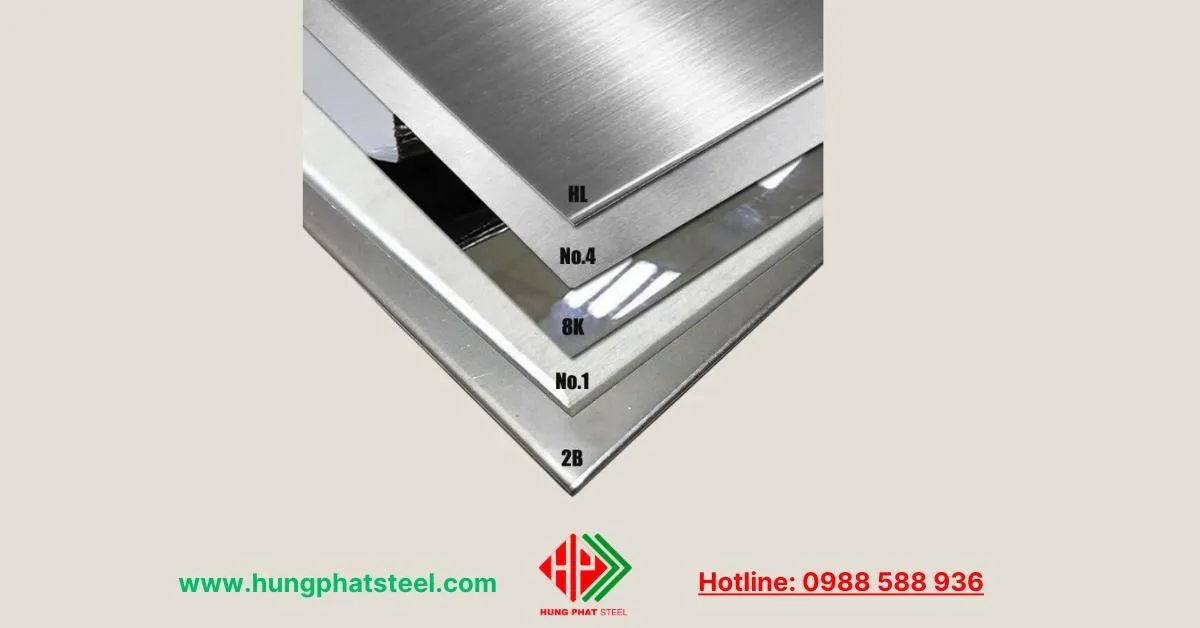 Tấm INOX (thép tấm không gỉ 304 316 201)