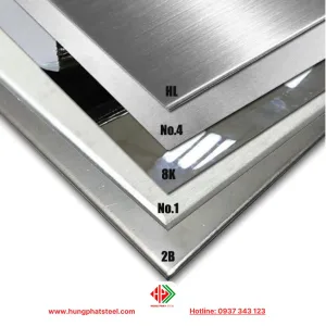 Tấm INOX (thép tấm không gỉ 304 316 201)