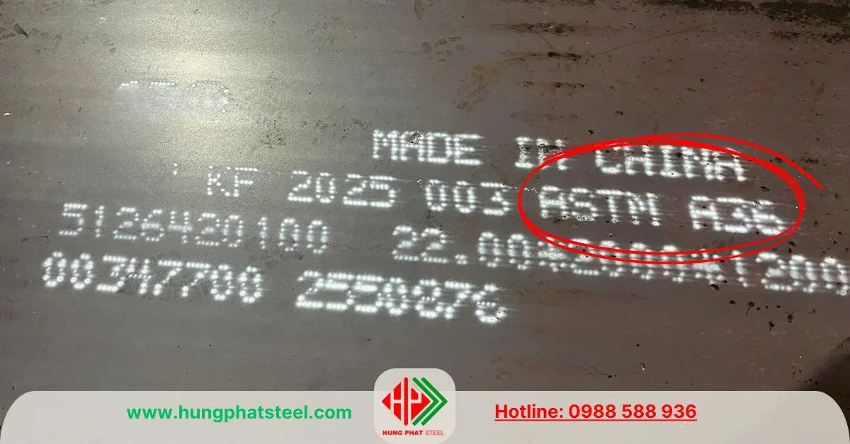 Thép ASTM A36 nhập khẩu