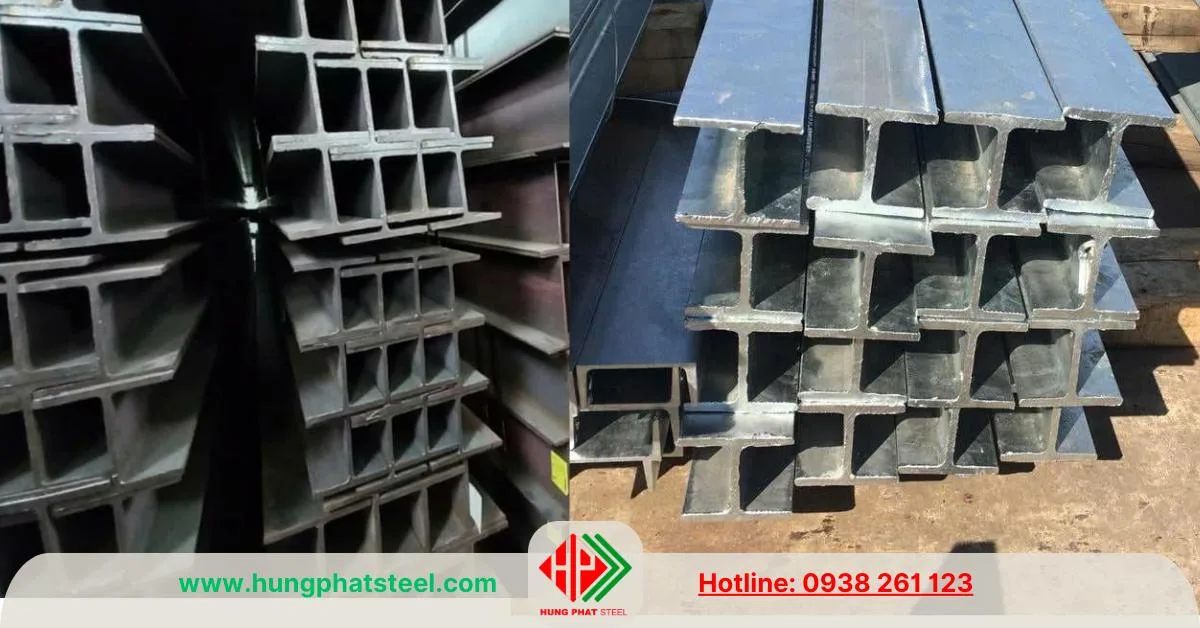 Thép H100 đen và mạ kẽm từ 2-5 ngày
