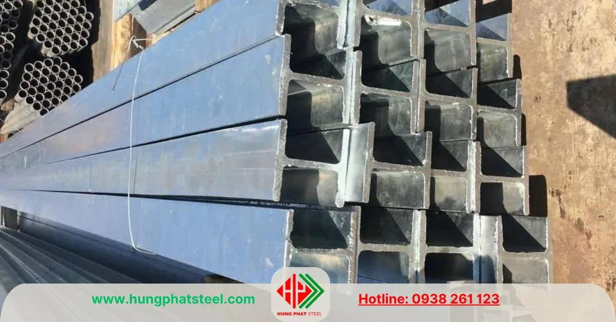 Thép H194 mạ kẽm từ 2-4 ngày