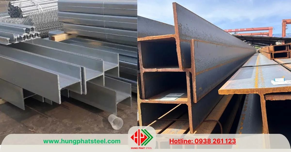 Thép H250 đen và mạ kẽm