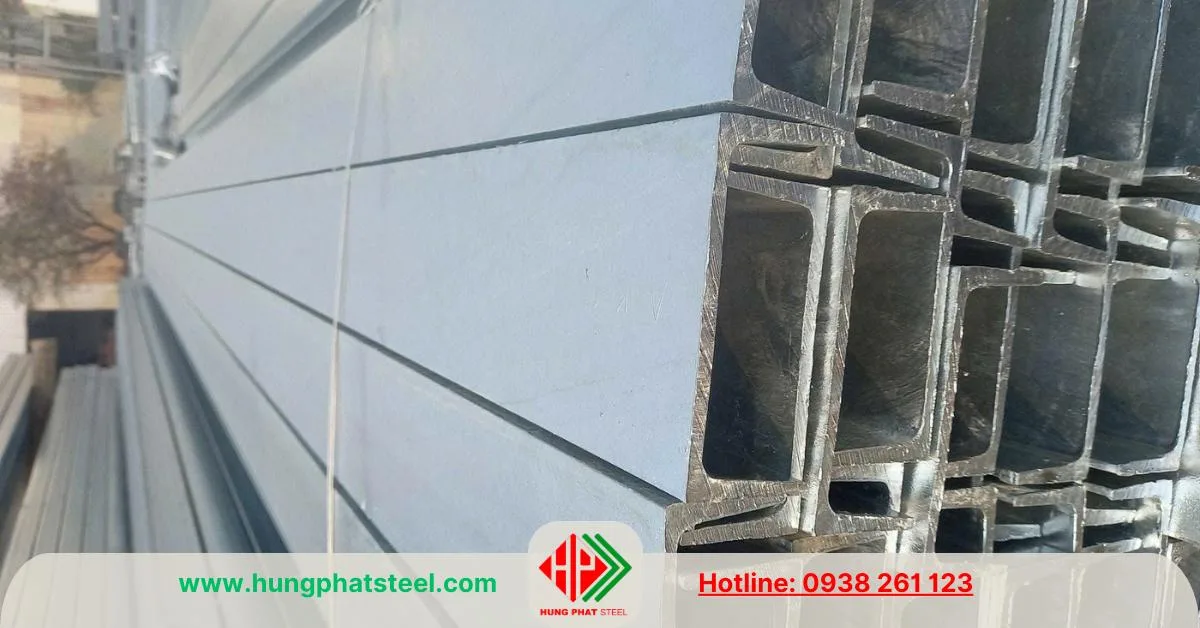 Thép U160 được chúng tôi gia công mạ kẽm từ 2-4 ngày