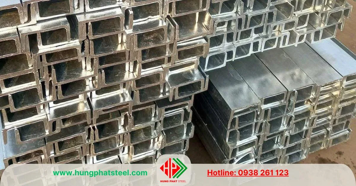 Thép U60 được gia công mạ kẽm theo yêu cầu từ 2-4 ngày