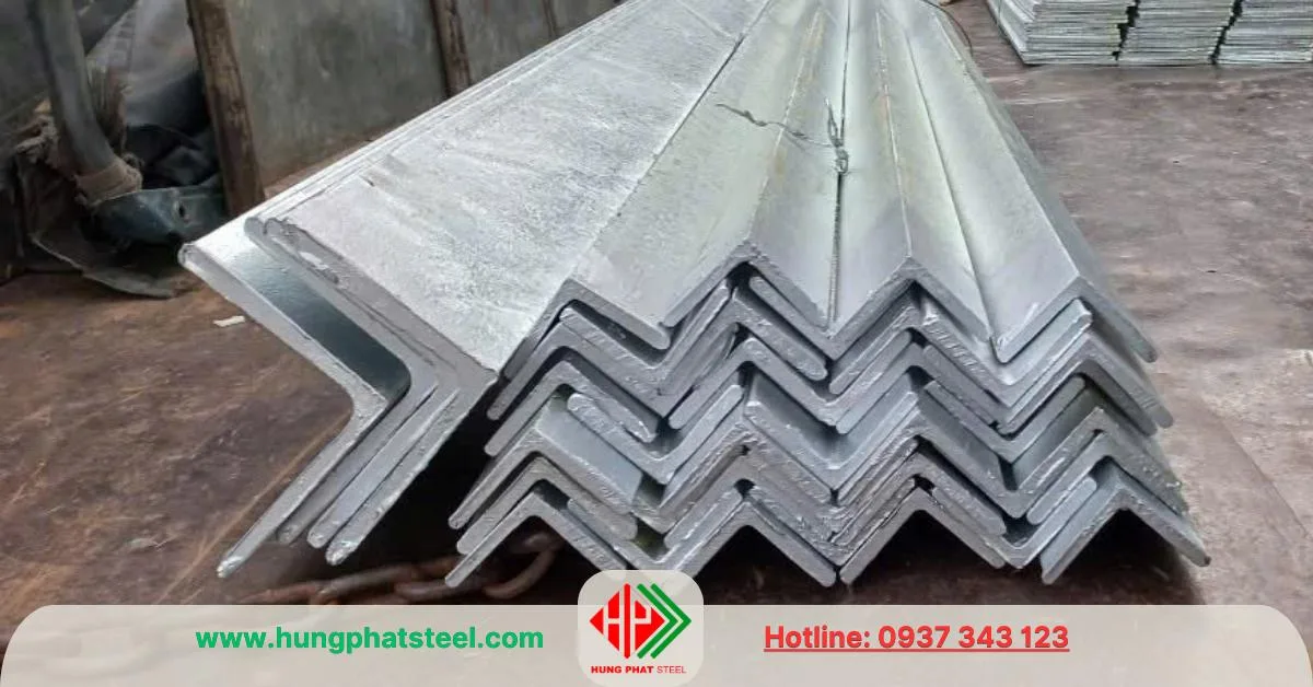 Thép hình V mạ kẽm