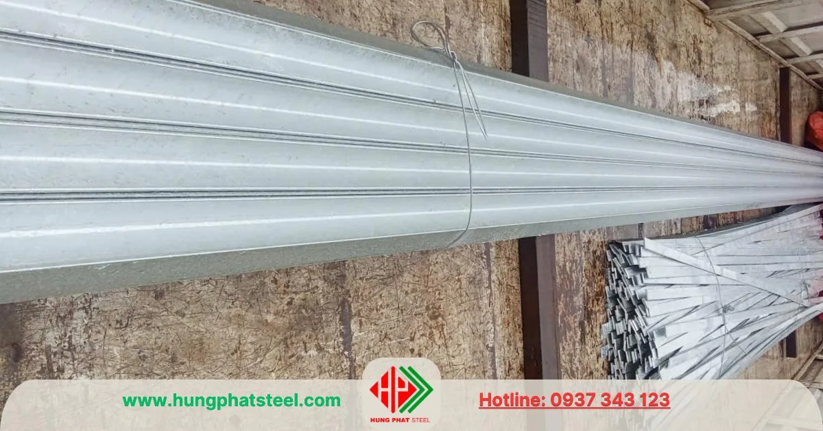 Thép hình V mạ kẽm nhúng nóng