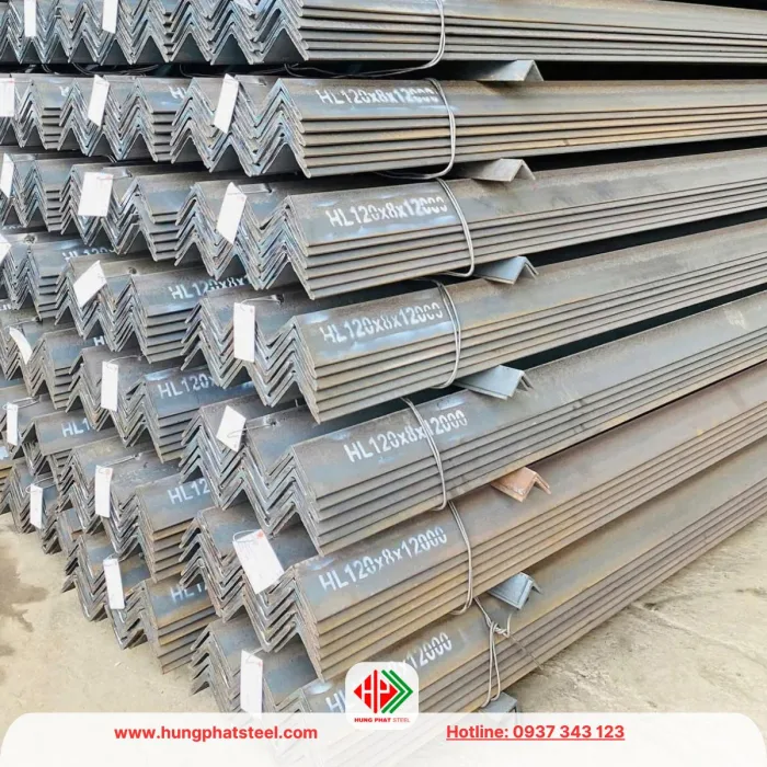 Thép hình V120 x 8ly dài 12m