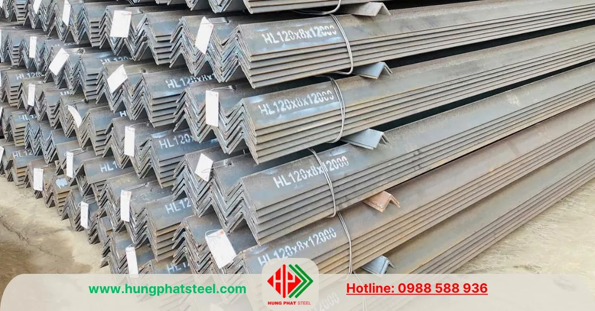 Thép hình V120 x 8ly dài 12m