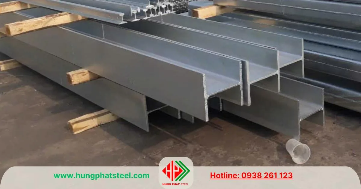 Thép hình H được gia công mạ kẽm từ 3-5 ngày
