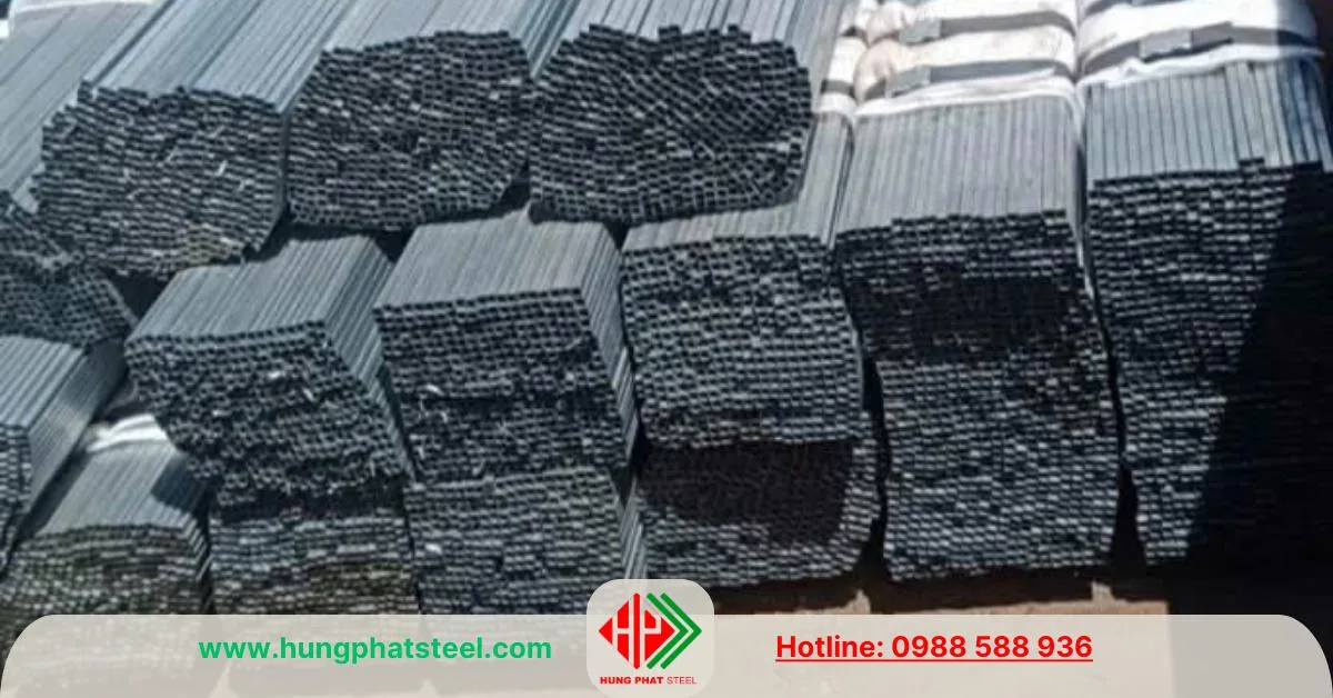 Thép hộp mạ kẽm 10x10
