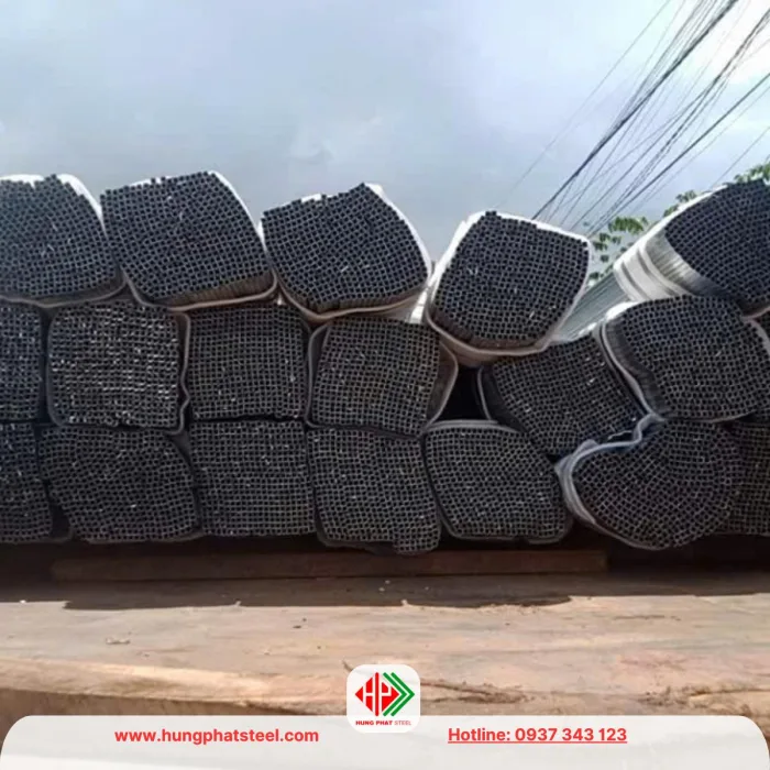 Thép hộp mạ kẽm 10x10
