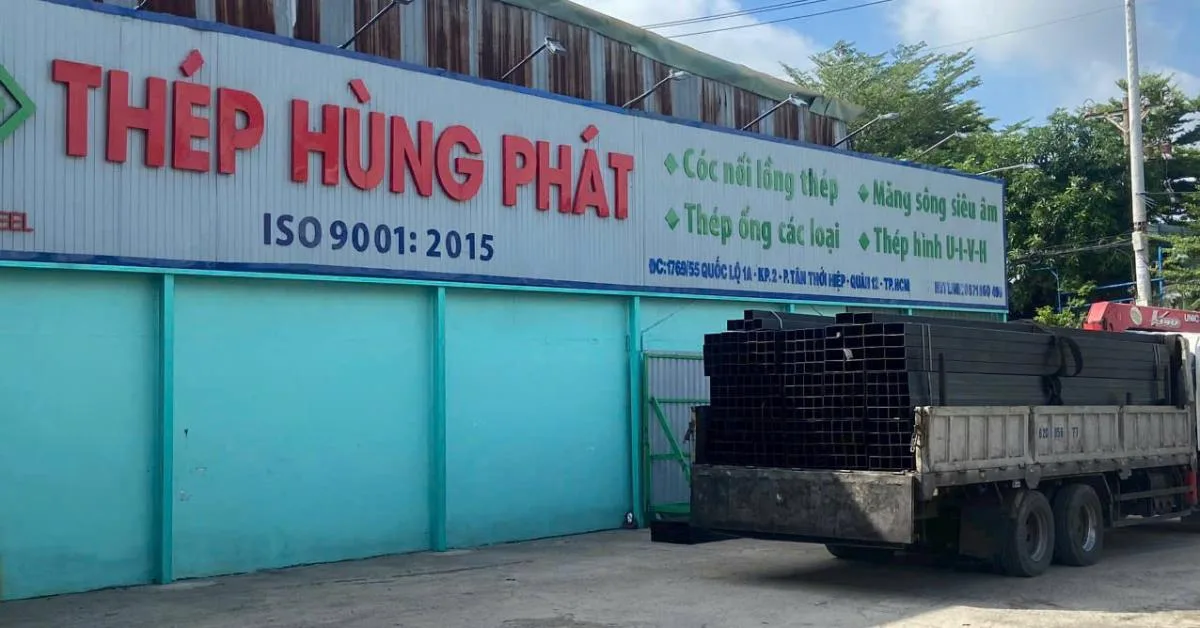Thép hộp phân phối bởi Thép Hùng Phát
