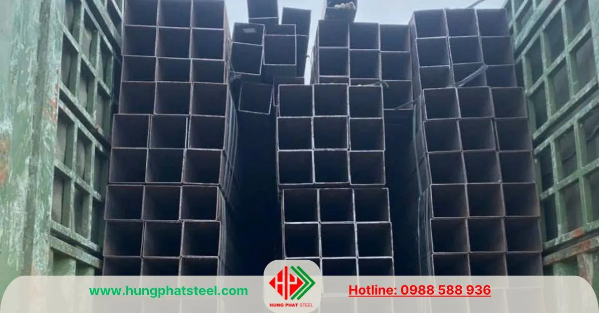 Thép hộp vuông 100x100