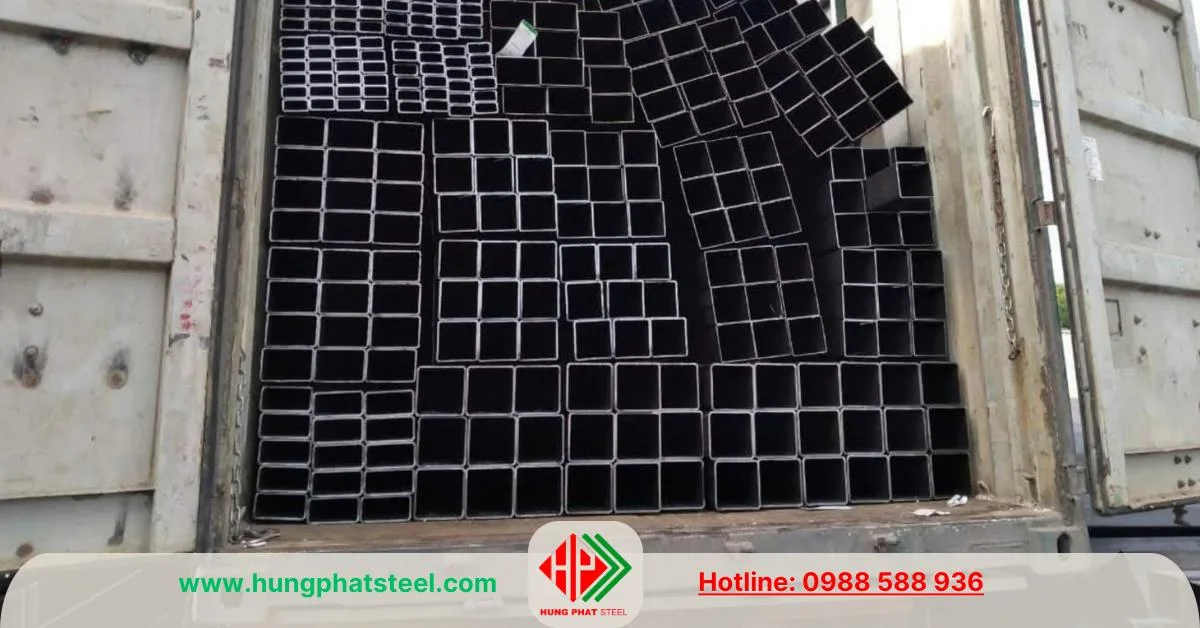 Thép hộp vuông 100x100