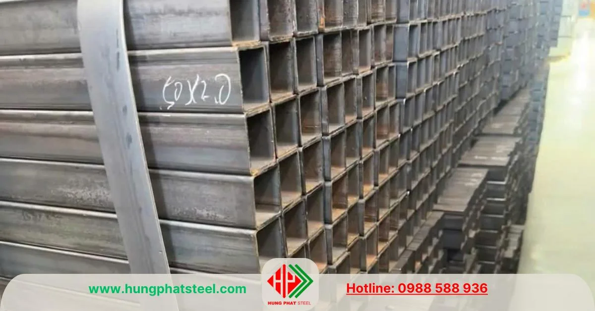 Thép hộp vuông 50x50x2ly