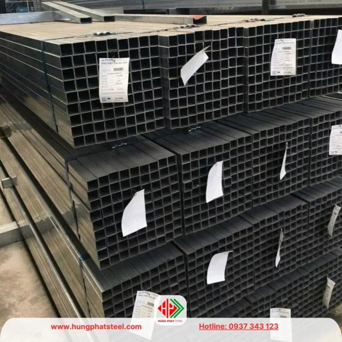Thép hộp vuông mạ kẽm Hòa Phát