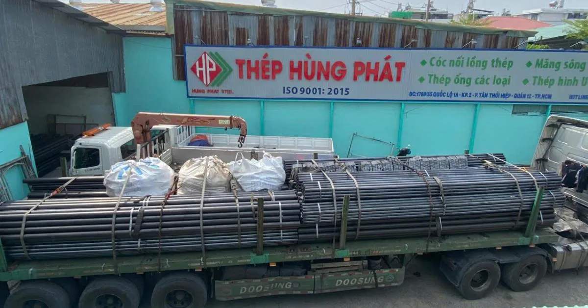 Thép ống siêu âm và vật tư khoan nhồi phân phối bởi Thép Hùng Phát