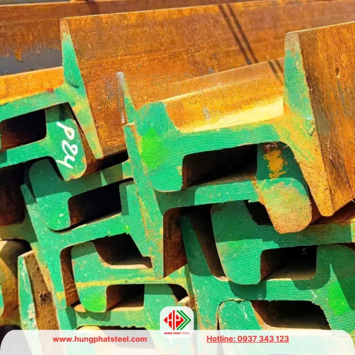 Thép ray P24 (sắt ray tàu P24)