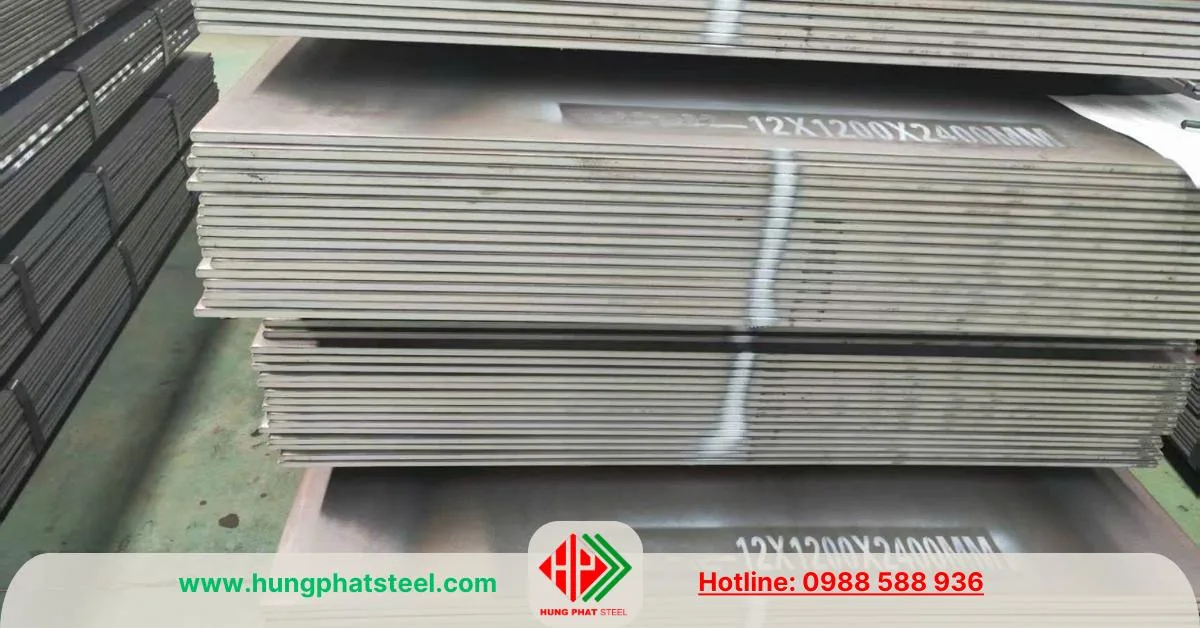 Thép tấm 12ly khổ 1200x2400