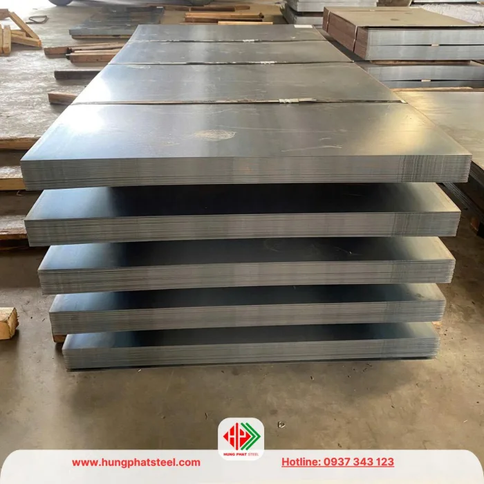 Thép tấm 1ly (sắt tấm 1mm) sẵn kho Thép Hùng Phát