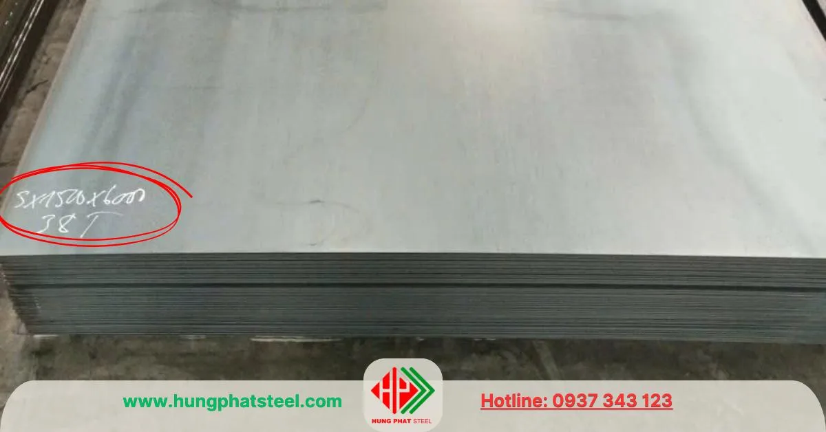 Thép tấm 3ly (sắt tấm 3mm) khổ 1500x6000