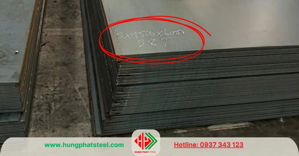 Thép tấm 3ly (sắt tấm 3mm) khổ 1500x6000