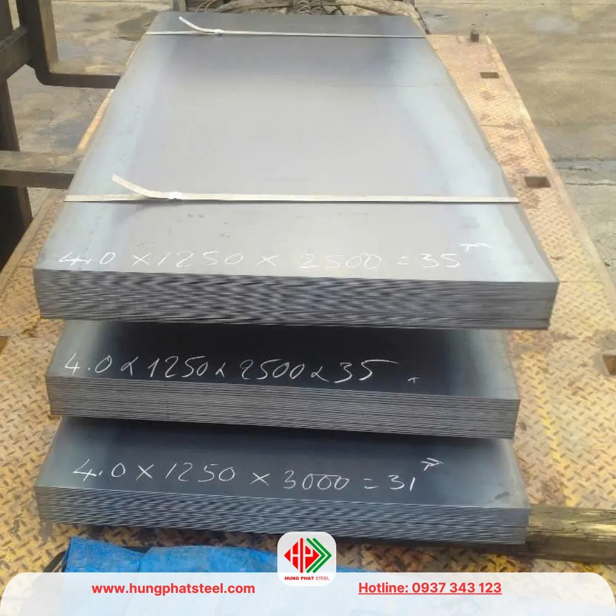 Thép tấm 4ly (sắt tấm 4mm)