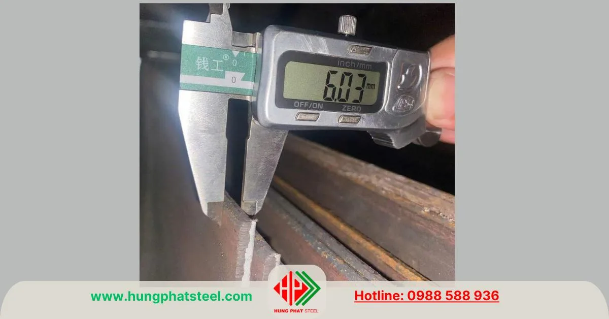 Thép tấm 6ly (Sắt tấm 6mm)